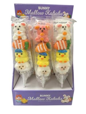 Albert's Easter Bunny Carrot Mallow Kebabs 12ct
